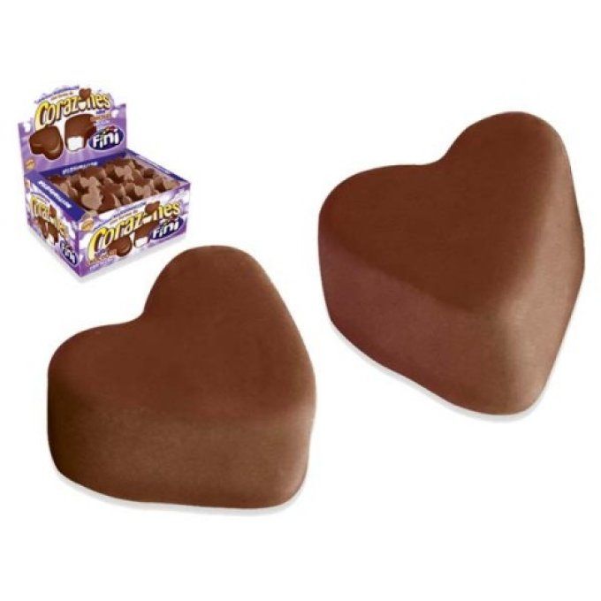 Coeur guimauve Chocolat lait (x2) Fini