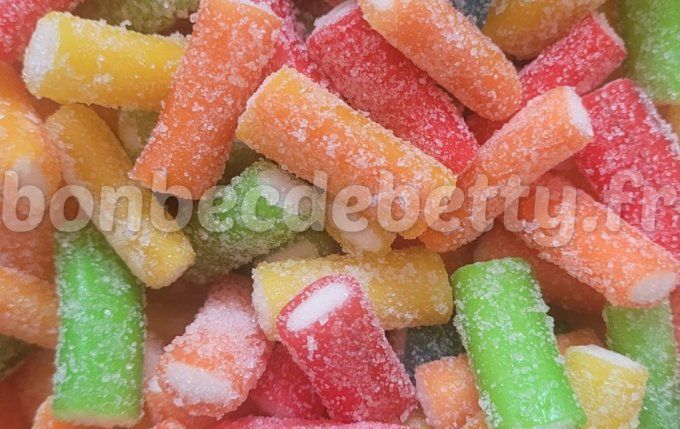 Mini câbles multifruit sucrés (100g) Dulceplus