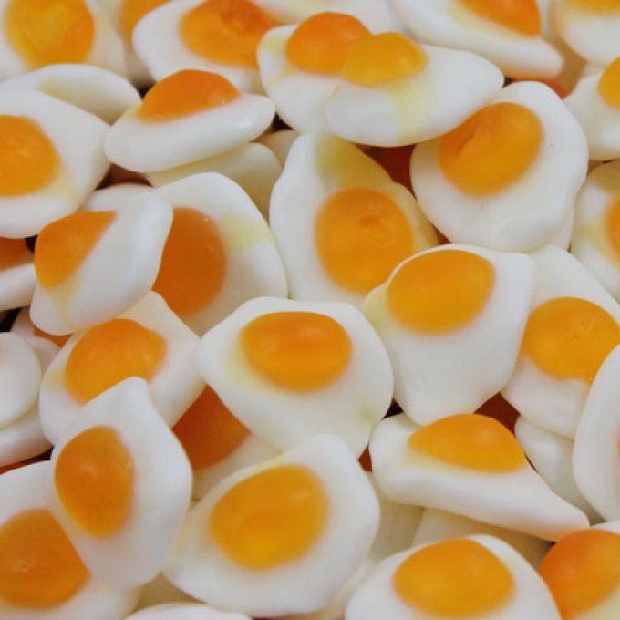 Oeufs plats (100g) Haribo